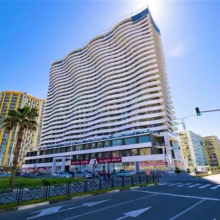 Sea View Studio Apartment In Orbi Residence Batumi Exterior foto